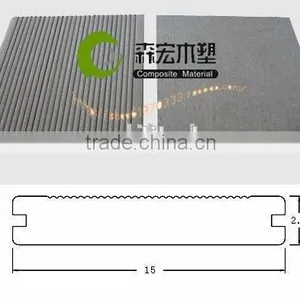 Wood Plastic Composite Outdoor Decking thumbnail-1