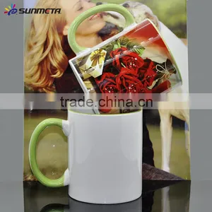 Sunmeta 11oz Blank Sublimation Heat Press Ceramic Color Mug thumbnail-1