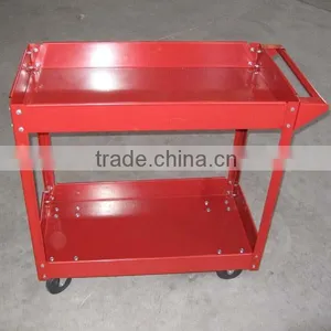 Hand Double Deck Push Cart SC1240 thumbnail-1