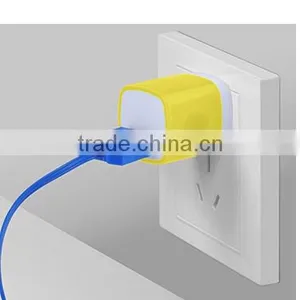 2016 New Products Mini Mobile Phone Charger Adapter for Mobile Phone for Samsung Note 2 3 for Galaxy s6 s7 Edge thumbnail-2