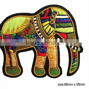 Wire Badge Accessories Clothes Accessories Fabric Embroidered Logo Woven Customize Embroidery Patches the Patch for Clothing thumbnail-1