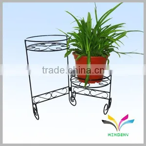 Metallic Display Garden Decorative Plant Rack for Flower Pot Plant thumbnail-1