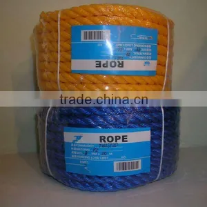 Colored 3 Strands PE Rope,Poly Rope,Fishing Rope thumbnail-1