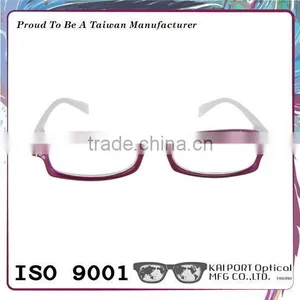 Translucent Color and Rhinestones Decoration Eyeglasses Frames thumbnail-4