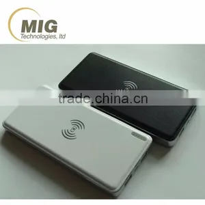 For Samsung S6 10000mAh Mobile Power Bank Wireless Charger Charging Pad Qi-Enabled Phones thumbnail-1