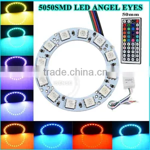 104mm DC12V Black PCB Semi Circle 5050 Smd Led Halo Rings With Different Color thumbnail-5