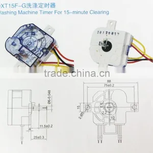 Washing Machine Timer for 15 Minute Cleaning (DXT15-G Three Wires ) /Washing Machine Wash Timer thumbnail-6