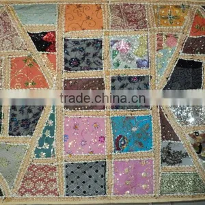 Ethnic Boho Indian Wall Hangings Patchwork Tapestry thumbnail-4