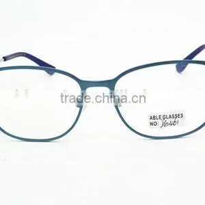 Lady Real Titanium Metal Full Frame Spectacles Optical With OEM Logo thumbnail-2
