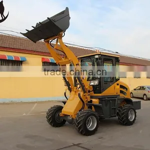 Gold Supplier WOLF 1t Wheel Loader ZL10,small Loader ZL10 With Price for Sale thumbnail-2