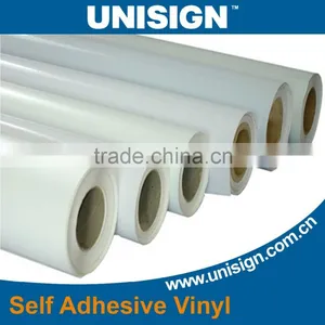 Unisign Monomeric Self Adhesive Vinyl Sheet Bubble Free Digital Printing Self Adhesive Vinyl Factory thumbnail-3