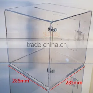 Factory Supplier Custom Clear Acrylic Cube Box thumbnail-3