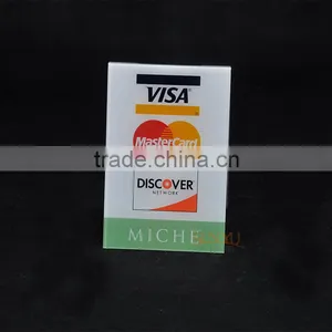 Advertisement Printing V Shape Acrylic Advertisement Sign thumbnail-2