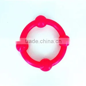 Best Selling Excellent Quality Soft Wholesale Dog Toy Rubber Dog Rubber Ring Dog Toy thumbnail-3