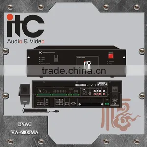 ITC VA-6000MA Hot Item in Middle East Fire Alarm Voice Evacuation System thumbnail-1