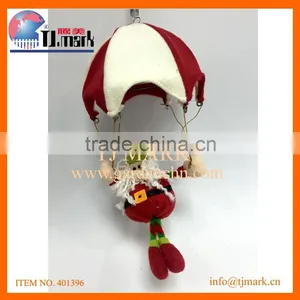 XMAS HANGING DECOR PARACHUTE SANTA thumbnail-1