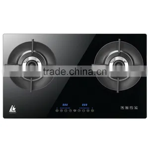 Ergonomic Design Superior Quality Green And Energy-Saving Gas Stove Tempered Glass thumbnail-2