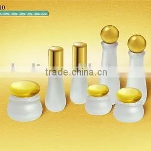 Cosmetic Glass Jar and Cream Bottle thumbnail-1