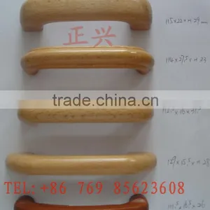 Kitchen Cabinet Contemporary Wooden Handle Art thumbnail-1
