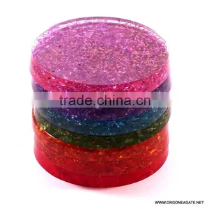 Wholesale Manufacturer of Orgonit Coaster Energy Rainbow Crystal Set | Orgone Agate thumbnail-2