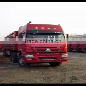 High Quality 2016 New 80ton Sinotruk 371hp Howo 6x4 Tractor Truck for Ethiopia Market ZZ4257N3241W thumbnail-3