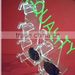 Simple Tabletop Clear Acrylic Sunglass Display Holder thumbnail-1