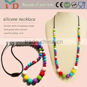 Teething Necklace Chic BPA Free Necklaces Jewelry,fashion Necklaces Jewelry 2015,silicone Fashionable Jewelry thumbnail-3