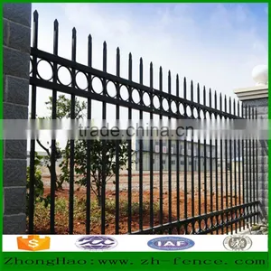 Factory Direct Sale PVC Coated Zinc Steel Fence Wall and Fence Gate thumbnail-5