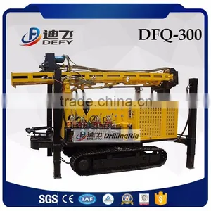 Water Well Drilling Equipment Rig With DTH Hammer and Air Compressor thumbnail-1