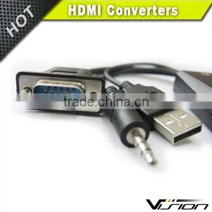 New Product on 2016 VGA to HDMI Cable Support 1080p thumbnail-3
