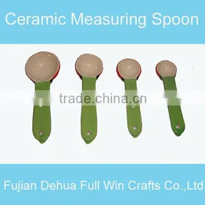 Hand-painted Ceramic Beatle Measuring Spoons thumbnail-1
