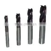 4 Flutes Square Head Long Shank Tungsten Carbide End Mill HRC65 Cutting Tools thumbnail-1