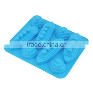 100% Food Grade Romantic Titanic Custom Silicone Ice Cube Tray thumbnail-4