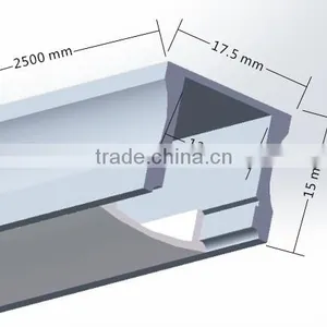 15w 30w Led Linear Hanging Celing Light Linear Lighting Led Trunking System 5 Years Warranty thumbnail-3