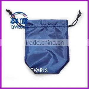 Blue Promotional 190T Polyester Draw String Bag thumbnail-1