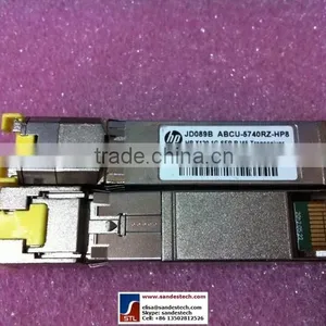 HP JD089B ABCU-5740RZ-HP8 1000BASE-T 1G SFP RJ45 Optical Transceiver thumbnail-1