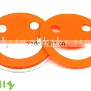 2013 the Newest Design Smiling Face Multicolour Silicon Cup Mat thumbnail-1
