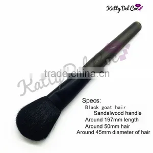 Custom Logo Makeup Brushes Black Goat Hair Upgrade Supplier's Choice thumbnail-6