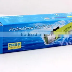 A-OK Underwater 160lumen Powed by AA Battery Led Torch Depth 50m Led Diving Flashlight thumbnail-2