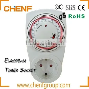 Cheaper Price Smart Home AC180-250V European Standard Mechanical Timer Socket thumbnail-1