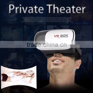 3D VR Virtual Reality Headset 3D Glasses Adjust Cardboard VR BOX thumbnail-5