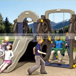 Wenzhou KAIQI Small Playground Small Slide for Children Park/Kindergarten Equipment thumbnail-2