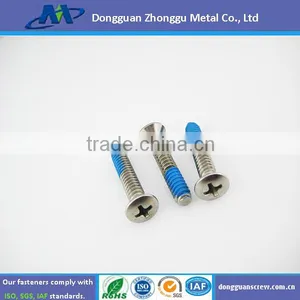 Stainless Steel Screw , Flat Head Recessed Nylock Machine Screw With Competitive Price thumbnail-1
