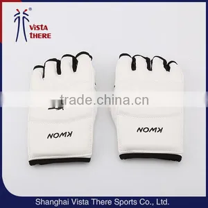Conventional White Colour Martial Arts TaeKwonDo Hand Protector Gloves Tae Kwon do thumbnail-1
