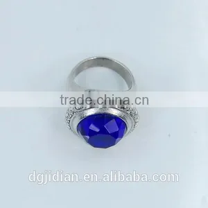 Fashion Custom Finger Ring With Black Stone thumbnail-4