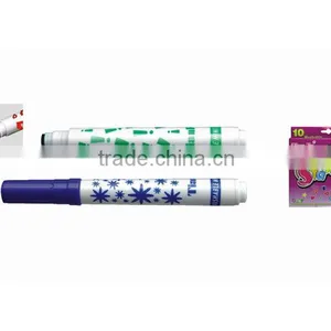 Washable Water Color Pen With Stamp thumbnail-2