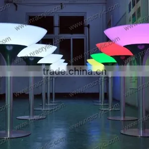 Modern Led Tall Nightclub Coffee Table thumbnail-4