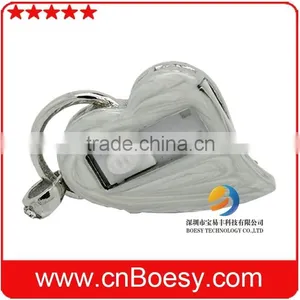 2016 Manufacturer Attractive Shiny Heart Shape Usb Memory Drive thumbnail-2