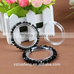 Plastic Material Decor Bracelet Hanging Display/Can Custom Plastic Bracelet Display thumbnail-1