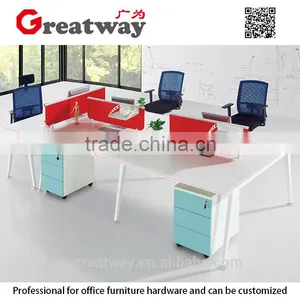 Luxury Office Furniture Supplier 25mm MDF/MFC Panel Manager Desk Wood Office Executive Table (QE-40F2) thumbnail-1
